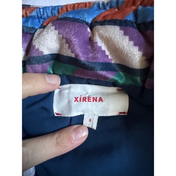 Xirena Cassandra Rhapsody Oversized Puffer Vest Neiman Marcus multicolor Small - Picture 5 of 6